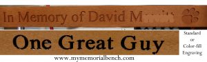 Memorial Bench